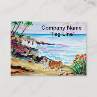 Pembroke Welsh Corgi Business Card Visitenkarte