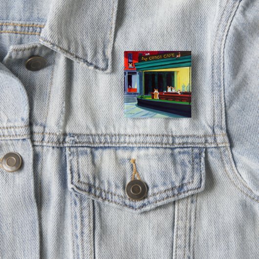 Pembroke Welsh Corgi Button (Beispiel)