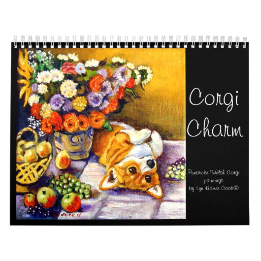 Pembroke Welsh Corgi Calendar Corgi Charm Original Kalender (Titelbild)