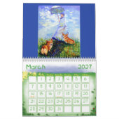 Pembroke Welsh Corgi Calendar Corgi Charm Original Kalender (Mär 2027)