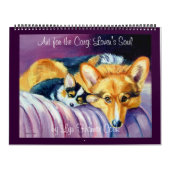 Pembroke Welsh Corgi Calendar Corgi Lover's Soul Kalender (Titelbild)