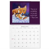 Pembroke Welsh Corgi Calendar Corgi Lover's Soul Kalender (Mär 2027)