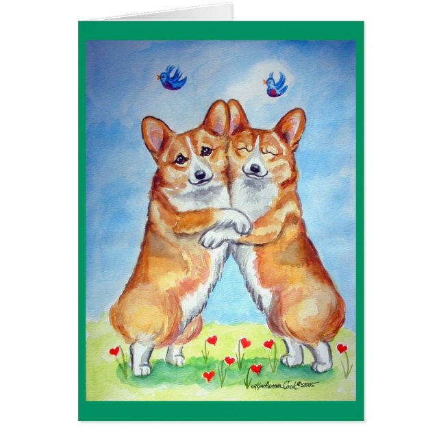 Pembroke Welsh Corgi Cards (Vorne)