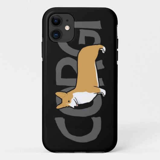 Pembroke Welsh Corgi Case-Mate iPhone Hülle (Rückseite)