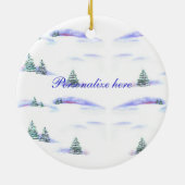 Pembroke Welsh Corgi Circle Ornament (Hinten)