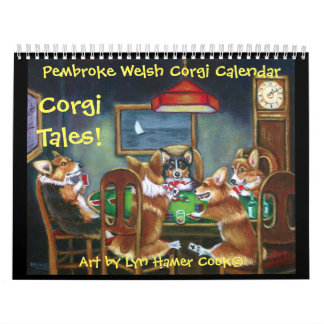 Pembroke Welsh Corgi Corgi Tales Kalender Original