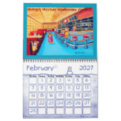 Pembroke Welsh Corgi Die FUN-Seite von Corgis Kalender (Feb 2027)