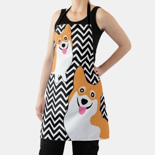 Pembroke Welsh Corgi Dinner Time Schürze (InSitu)