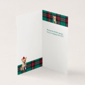 Pembroke Welsh Corgi Dog Holiday Kariert (Innenseite)