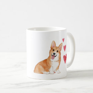 Pembroke Welsh Corgi Dog Individuelle Name Kaffeetasse