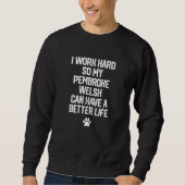 Pembroke Welsh Corgi Dog Sweatshirt (Vorderseite)