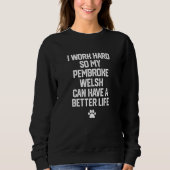 Pembroke Welsh Corgi Dog Sweatshirt (Vorderseite)