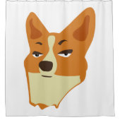 Pembroke Welsh Corgi Duschvorhang (Vorderseite)