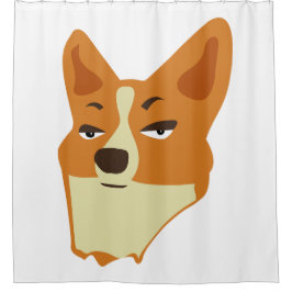 Pembroke Welsh Corgi Duschvorhang