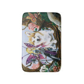 Pembroke Welsh Corgi Fairy Fantasy Badematte (Vorderseite Vertikal)