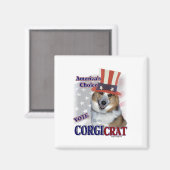 Pembroke Welsh Corgi Geschenke Magnet (Vorderseite/Rückseite)