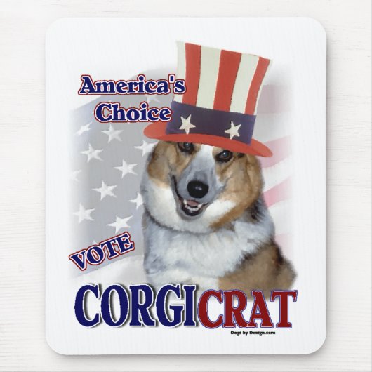 Pembroke Welsh Corgi Geschenke Mousepad (Vorne)