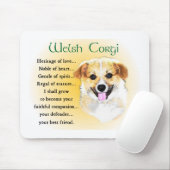 Pembroke Welsh Corgi Geschenke Mousepad (Mit Mouse)