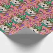 PEMBROKE WELSH CORGI GESCHENKPAPIER (Ecke)