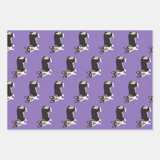 Pembroke Welsh Corgi   Geschenkpapier Set (Vorderseite 2)