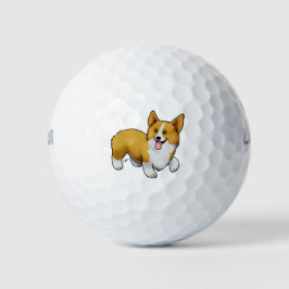 Pembroke Welsh Corgi Golfball