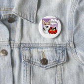 Pembroke Welsh Corgi Halloween Candy Button (Beispiel)