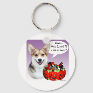Pembroke Welsh Corgi Halloween Candy Schlüsselanhänger