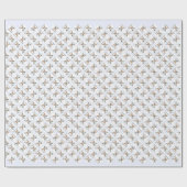 Pembroke Welsh Corgi History Design Geschenkpapier (Flach)