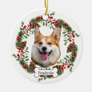 Pembroke Welsh Corgi Hund Keramik Ornament