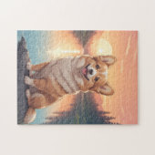 Pembroke Welsh Corgi Hund Puzzle (Horizontal)