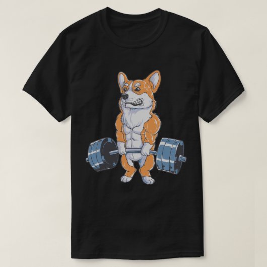 Pembroke Welsh Corgi Hund trainieren Funny Corgi  T-Shirt (Design vorne)