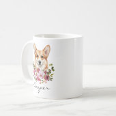 Pembroke Welsh Corgi Kaffeetasse (Vorderseite Links)