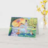 Pembroke Welsh Corgi Karte (Gelbe Blume)