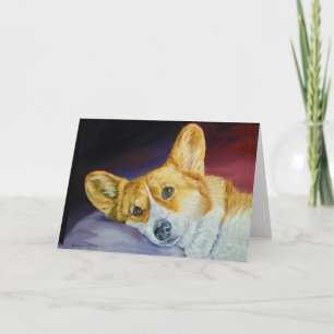 Pembroke Welsh Corgi Karte