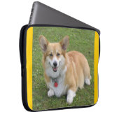 Pembroke Welsh Corgi Laptop Case (Vorne Rechts)