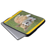 Pembroke Welsh Corgi Laptop Case (Vorne Knopf)
