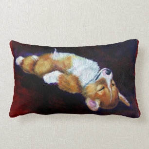 Pembroke Welsh Corgi Lumbar Pillow Lendenkissen