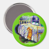 Pembroke Welsh Corgi Magnet (Vorderseite/Rückseite)