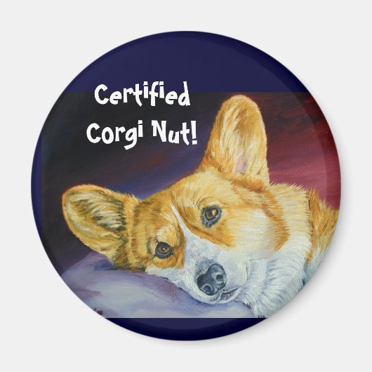 Pembroke Welsh Corgi Magnets Magnet (Vorne)