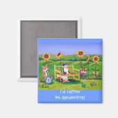 Pembroke Welsh Corgi Magnets Magnet (Vorderseite/Rückseite)