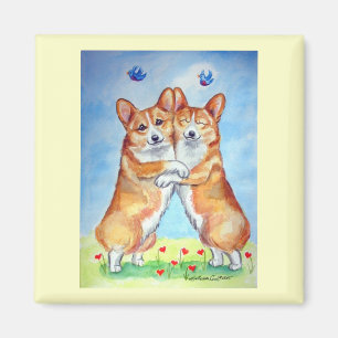 Pembroke Welsh Corgi Magnets Magnet
