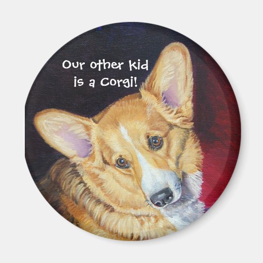Pembroke Welsh Corgi Magnets Magnet (Vorne)
