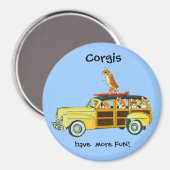 Pembroke Welsh Corgi Magnets Magnet (Vorderseite/Rückseite)