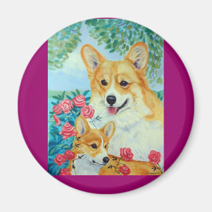 Pembroke Welsh Corgi Magnets Magnet