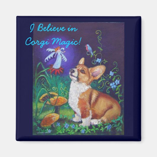 Pembroke Welsh Corgi Magnets Magnet (Vorne)