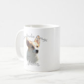 Pembroke Welsh Corgi Mama 2 Kaffeetasse (Vorderseite Links)