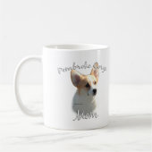 Pembroke Welsh Corgi Mama 2 Kaffeetasse (Links)