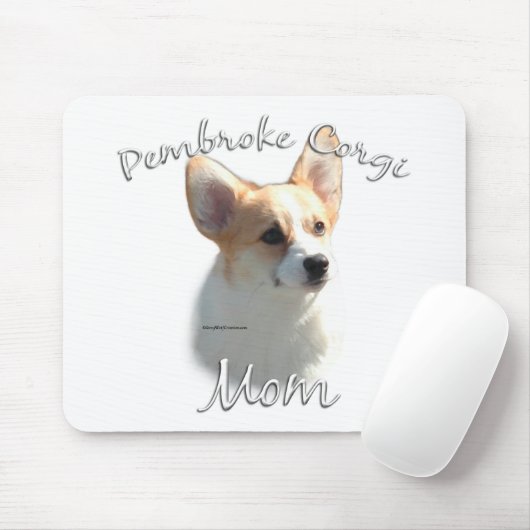 Pembroke Welsh Corgi Mama 2 Mousepad (Mit Mouse)