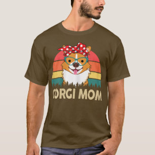 Pembroke Welsh Corgi Mama Niedlich Corgi Geschenke T-Shirt