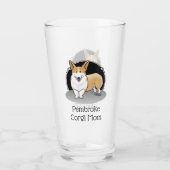 Pembroke Welsh Corgi Mama (rot 1) Hunde Mama Niedl Glas (Rückseite)